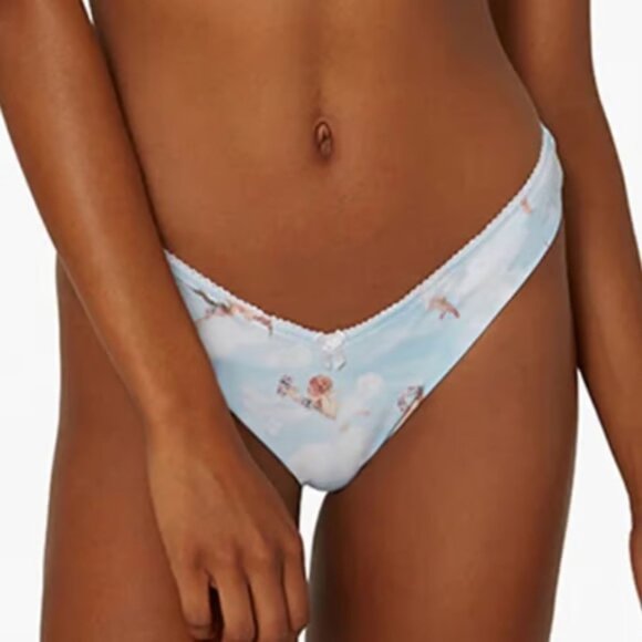 WeWoreWhat Picot Delilah Baby Angels Bikini Set Size XS/S 2949 - Picture 6 of 16